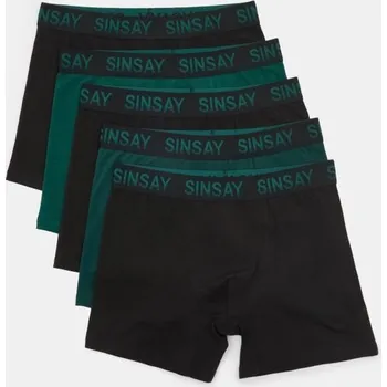 Boxerky Sinsay - Boxerky Long – balení 5 kusů - vícebarevná - 743EL-MLC - 743EL-MLC-XXL