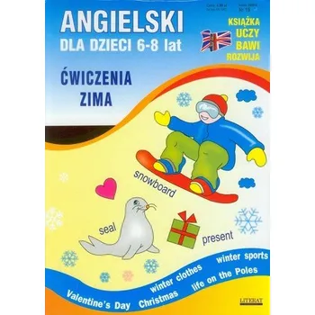 Angielski dla dzieci 6-8 lat Ćwiczenia jesień + Ćwiczenia zima