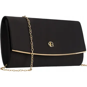 Kabelka Kabelka psaníčko hladká černá elegantní Rovicky