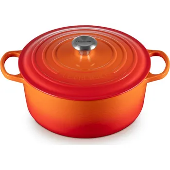 Hrnec Kastrol SIGNATURE 28 cm, 6,7 l, FLAME, litina, Le Creuset