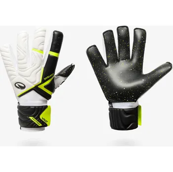 Brankářské rukavice KIPSTA Brankářské rukavice F500 Viralto Shielder pro dospělé 11 BÍLÁ|ČERNÁ