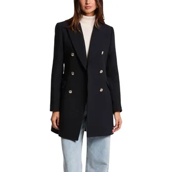 Dámský kabát Dámský kabát Morgan De Toi Morgan De Toi černá | světle modrá 3492730