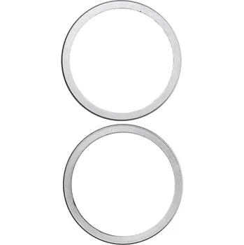 Náhradní ocelové kroužky zadní kamery pro iPhone 11 - bílé