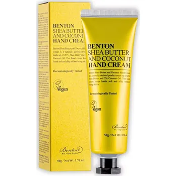 Péče o ruce Benton - Shea Butter And Coconut Hand Cream 50g