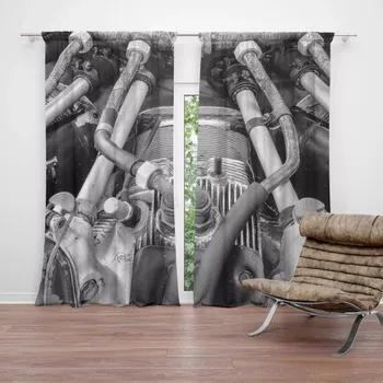 Závěs Sablio Závěs Motor: 2ks 140x250cm