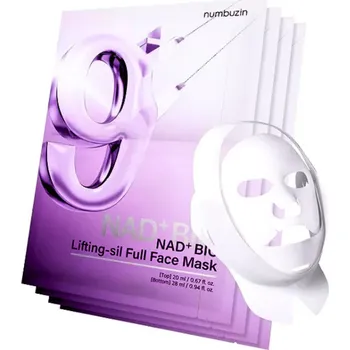 Pleťová maska Numbuzin - No.9 NAD Bio Lifting Full Cover Facial Mask Set