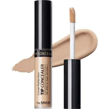 Přípravek na tvář The Saem - Cover Perfection Tip Concealer 6.5ml - 2.5 Medium Deep