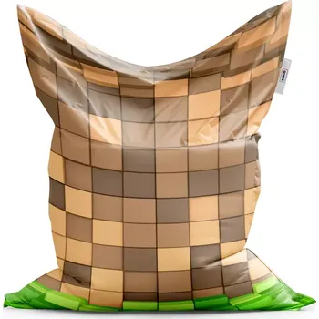 Sedací pytel Sablio Sedací vak Classic Blocks 3D - 150x100 cm