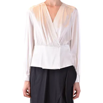 Dámská halenka Saténová halenka Pinko s dlouhými rukávy Pinko černá | krémová 3492959