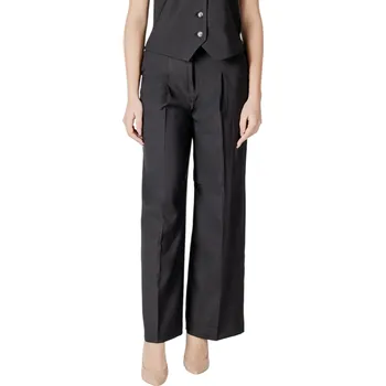 Dámské kalhoty Ichi dámské kalhoty ICHI černá | krémová 3493317