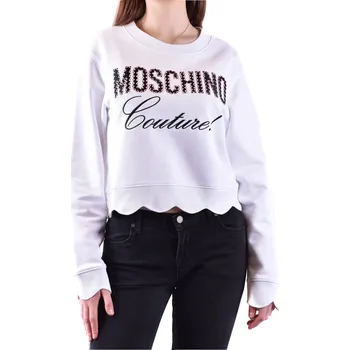 Dámská mikina Bílá crop mikina Moschino Moschino bílá 3492882