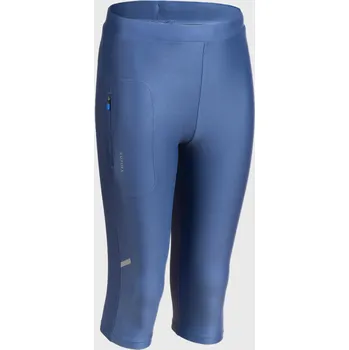 Dívčí legíny KIPRUN Dětské běžecké 3/4 legíny Kiprun Dry modré 7 LET MODRÁ
