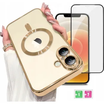 Pouzdro na mobilní telefon Zadní Kryt DXS pro Apple iPhone 16, zlatý