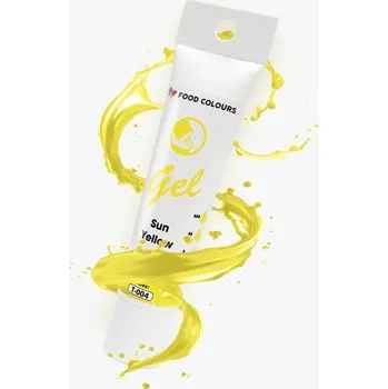 Food Colours gelová barva tuba Sun Yellow 30 g ♡