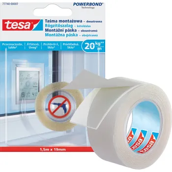 Lepicí páska Oboustranná lepicí páska Tesa 19 mm x 1,5 m