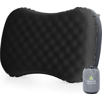 Polštář HIKENTURE Polštář na kempování černý s obalem