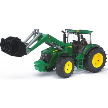 Hračka BRUDER Traktor John Deere 7930 + čelní nakladač