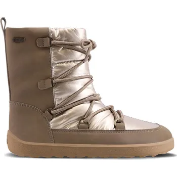 Dámská zdravotní obuv Zimní barefoot boty Be Lenka Snowfox Woman - Champagne & Brown Velikost: 43
