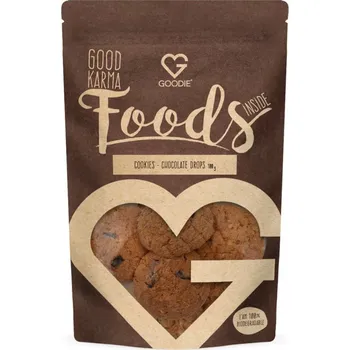 KOOKIE CAT Sušenky s čokoládovými kousky / Cookies with Chocolate Drops 100 g GOODIE