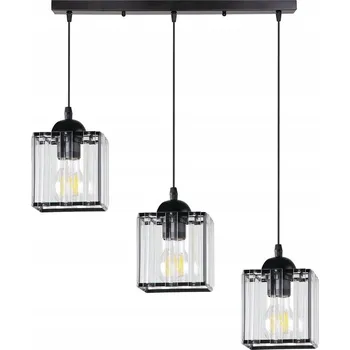 Glassia Závěsné Svítidlo Černé 3X40 E27
