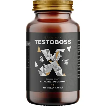 Přírodní produkt Testoboss 100 vegan kapslí BRAINMAX