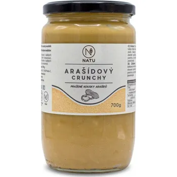 ARAŠÍDOVÝ KRÉM CRUNCHY 700 g NATU
