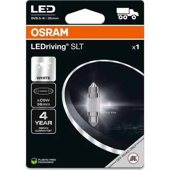 Autožárovka Žárovka, osvětlení poznávací značky OSRAM 6436DWP-1BL