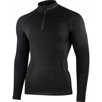 Termoprádlo s dlouhým rukávem Brubeck EXTREME MERINO černé vel. XXL