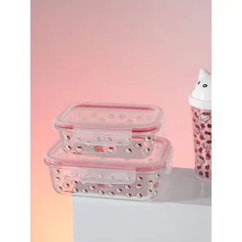 Dóza na potraviny Sinsay - Skleněná nádoba na potraviny s víkem Hello Kitty - clear - 170HO-CLR - 170HO-CLR-ONE