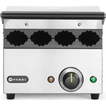 Kuchyňský gril Hendi Kontaktní gril na párek v rohlíku a wrapy