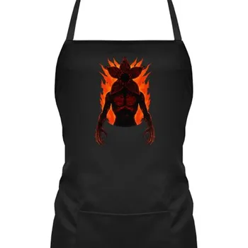 Žertovný předmět Tričkový.cz - Demogorgon v2 - pro fanoušky seriálu Stranger Things - zástěra s potiskem