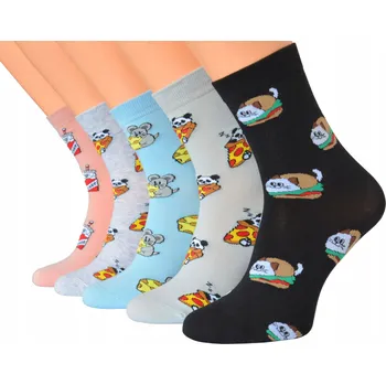 Dámské ponožky Ponožky Aura Via se zvířecím vzorem, velikost 35-38