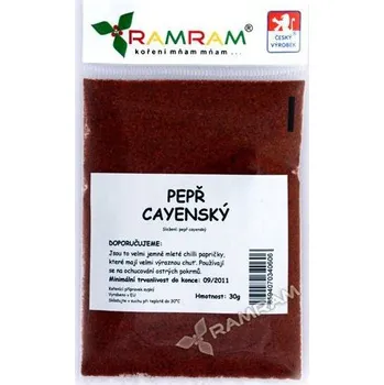 Koření Pepř cayennský 25 g RamRam