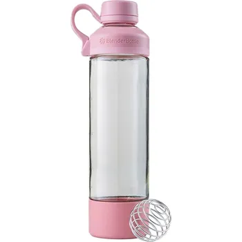 Sklenice BlenderBottle Europe Benley GmbH Mantra Glass 600ml růžová