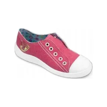 Dívčí tenisky Befado dětské tenisky růžové, velikost 34