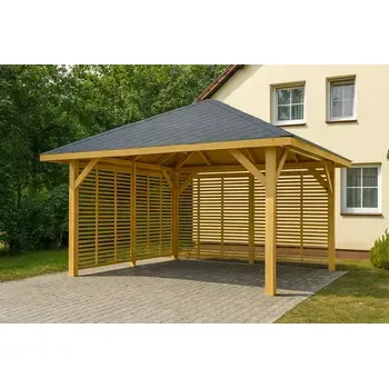 Pergola Dřevěná pergola Altán Kuba+Italia 370x370