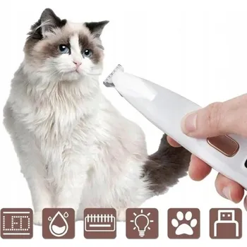 Kosmetika pro psa ČEPEL 18 MM STŘÍHACÍ HLAVA PRO PSA S OSVĚTLENÍM, PLNĚ VODOTĚSNÝ ZASTŘIHOVAČ