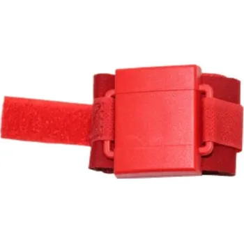 UHF RFID Voděodolný pasivní tag s náramkem, červený