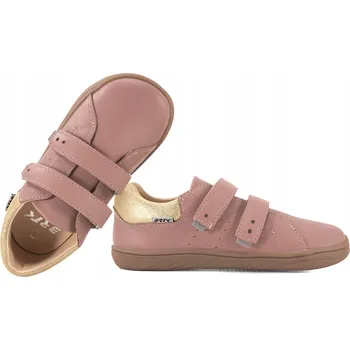 Dámské polobotky BARTEK 8600355 BAREFOOT Dětské polobotky BARTEK, kožené boty růžové 29 Růžová