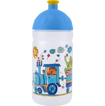 Láhev zdravá láhev 0,5l VLÁČEK SE ZVÍŘÁTKY
