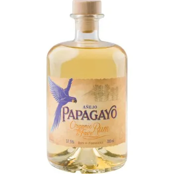 Rum PAPAGAYO Bio Anejo Golden Rum 37,5% vol 0,7 l