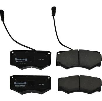 Brzdová destička Sada brzdových destiček, kotoučová brzda FERODO FVR1351
