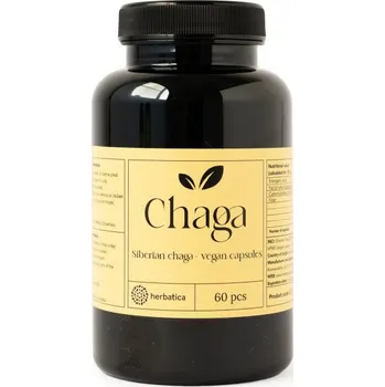 Přírodní produkt CHAGA - Sibiřská Čaga 60 kapslí HERBATICA