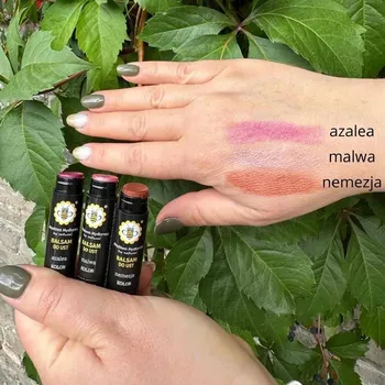 Péče o rty MIODOWA MYDLARNIA Tónovací balzám na rty NEMEZIA