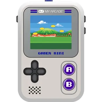 Herní konzole My Arcade Gamer Mini Classic 160-in-1 Grey and Purple