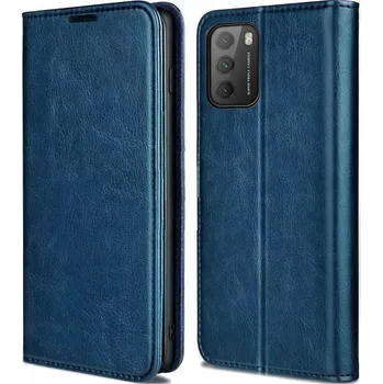 Pouzdro na mobilní telefon Flipové pouzdro NSTYL pro Xiaomi Redmi 9T modré