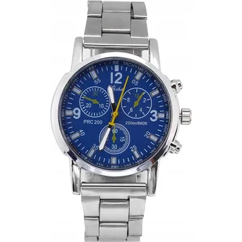 Hodinky STŘÍBRNÉ PÁNSKÉ HODINKY NA RUKU ELEGANTNÍ