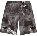 Diesel pánské bermudy Diesel černá | bílá 3491168