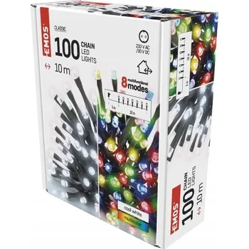 Vánoce Vánoční osvětlení na stromeček Emos venkovní 10 m 51 - 100 žárovek