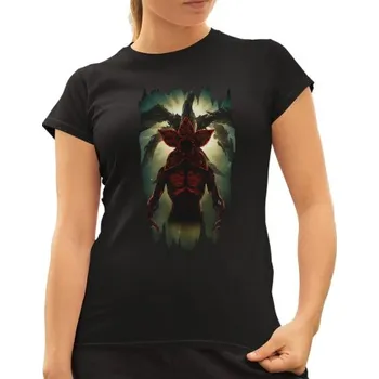 Žertovný předmět Tričkový.cz - Demogorgon - pro fanoušky seriálu Stranger Things - dámské tričko s potiskem